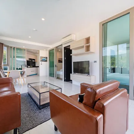 Kamala Ocean View 2Br Apartment C35, Just 5 Min Walk To The Beach Exterior photo
