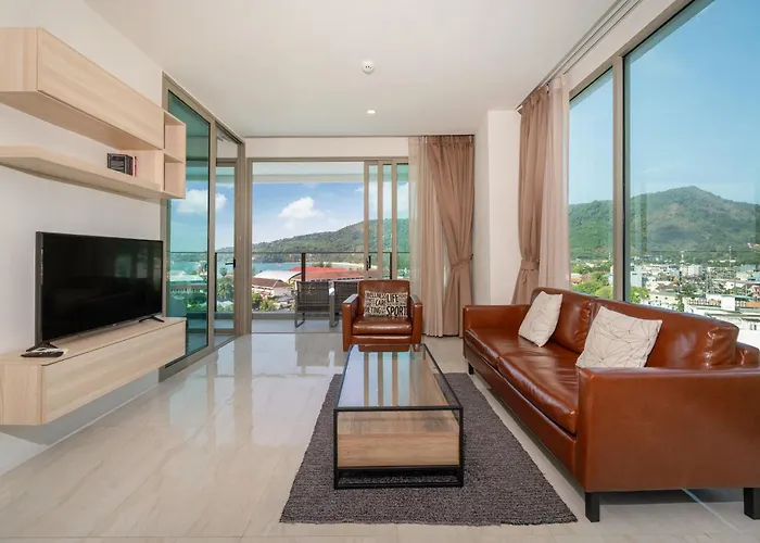 Kamala Ocean View 2Br Apartment C35, Just 5 Min Walk To The Beach